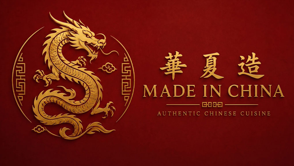 Logotipo Oficial Made in China a Color — Aplicação Principal